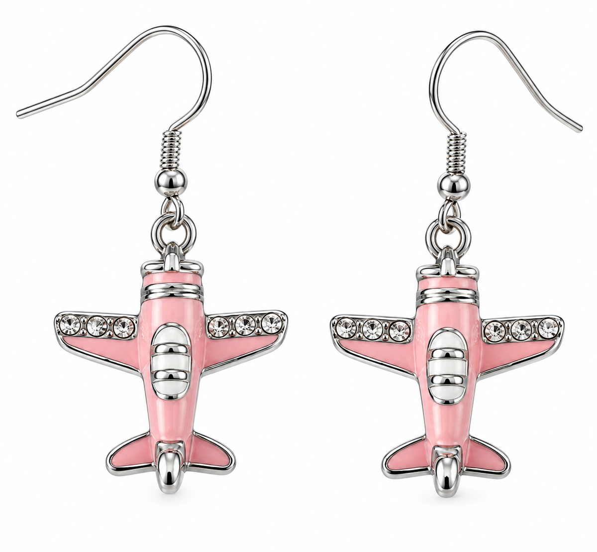 Crystal Airplane Light Pink