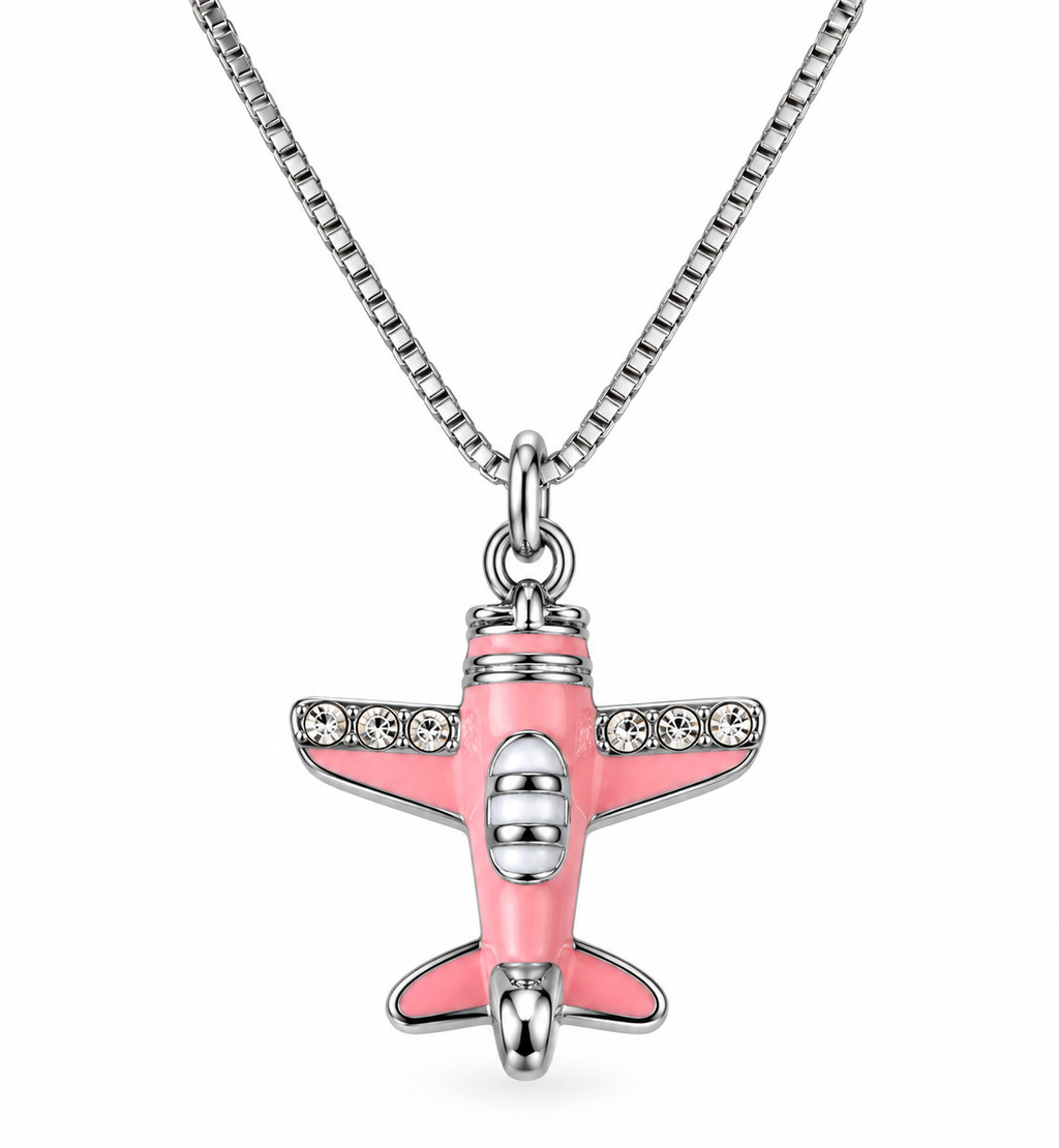 Crystal Airplane Light Pink