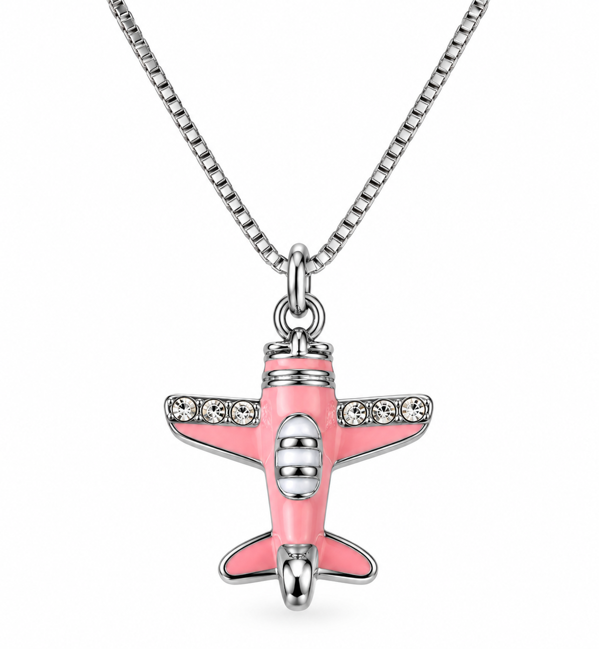 Crystal Airplane Light Pink