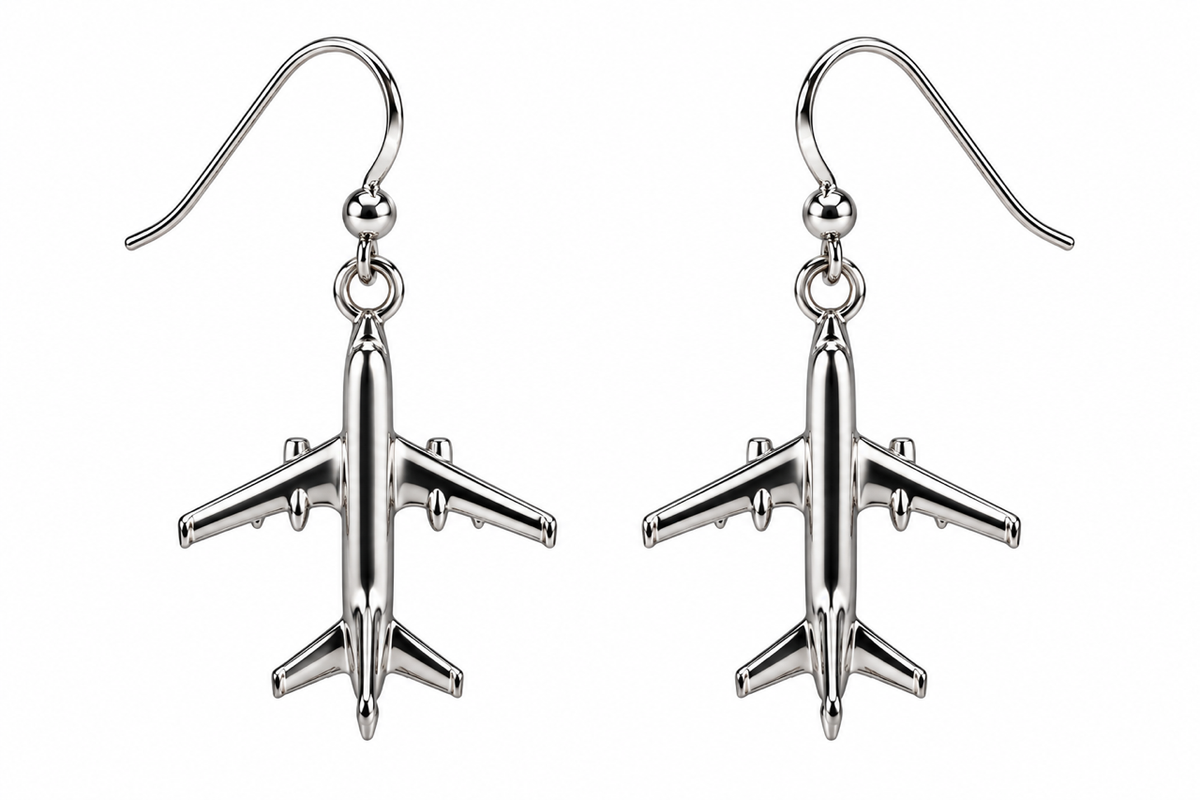 Boeing 737 : Sterling Silver