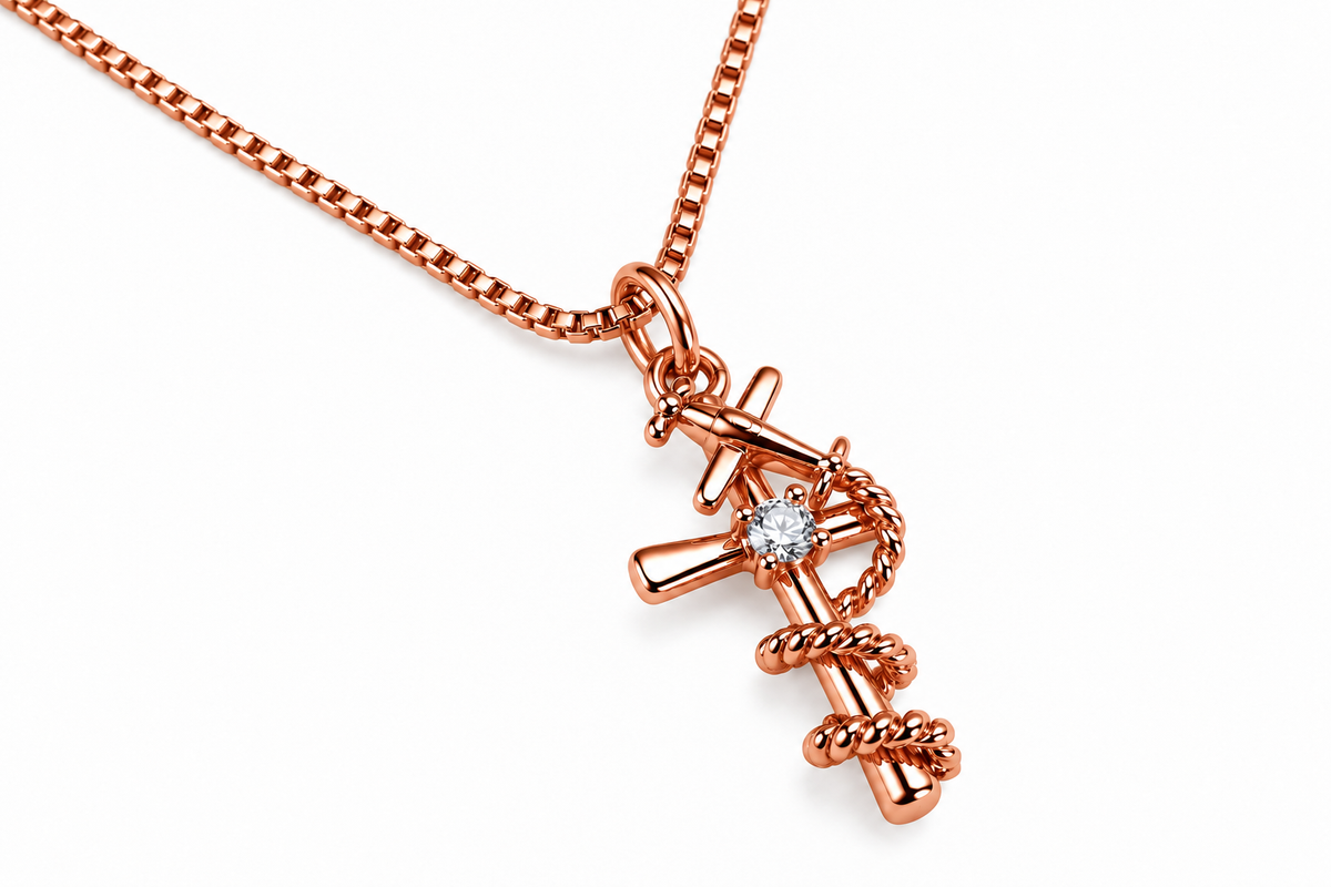 Cross Aviation Rose Gold Tone