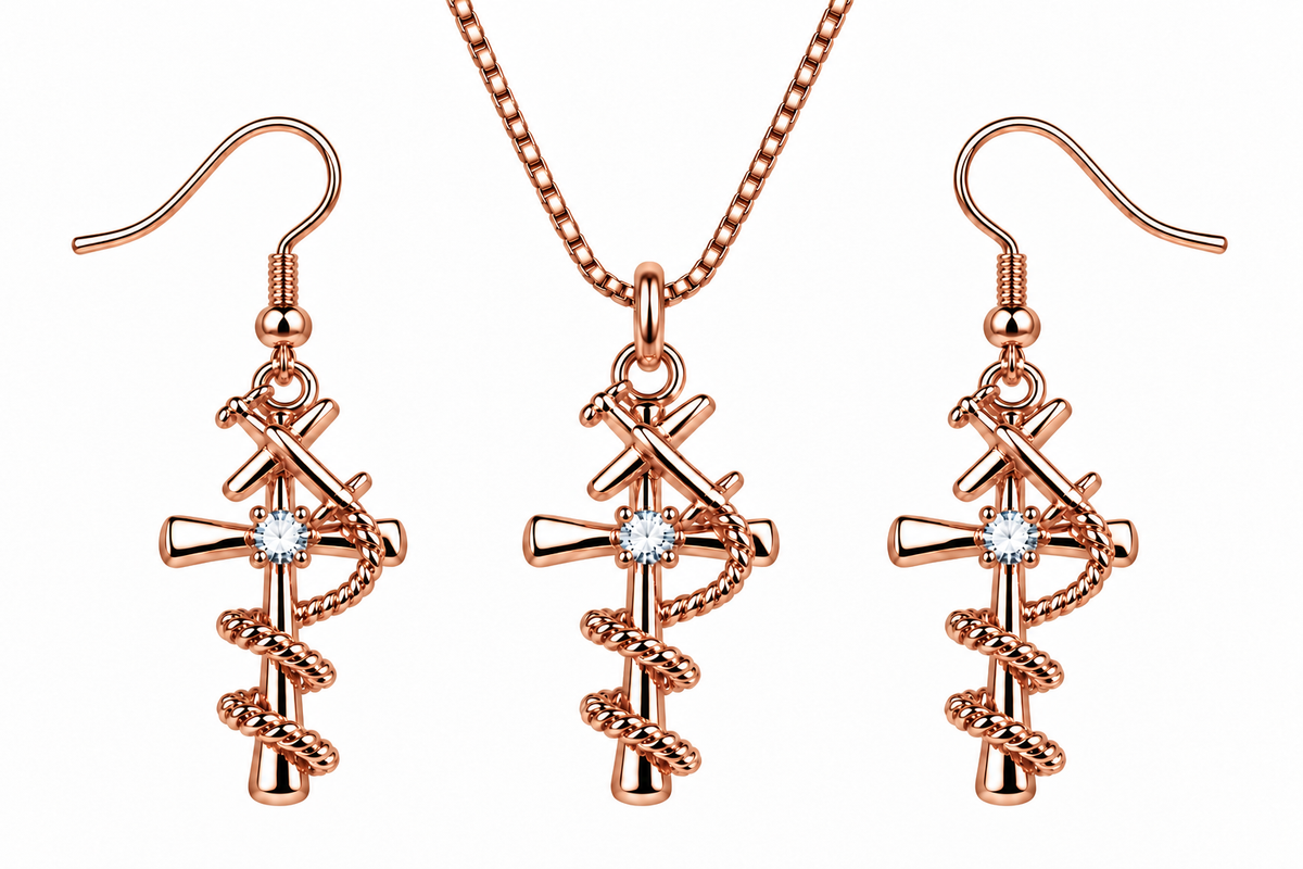 Cross Aviation Rose Gold Tone