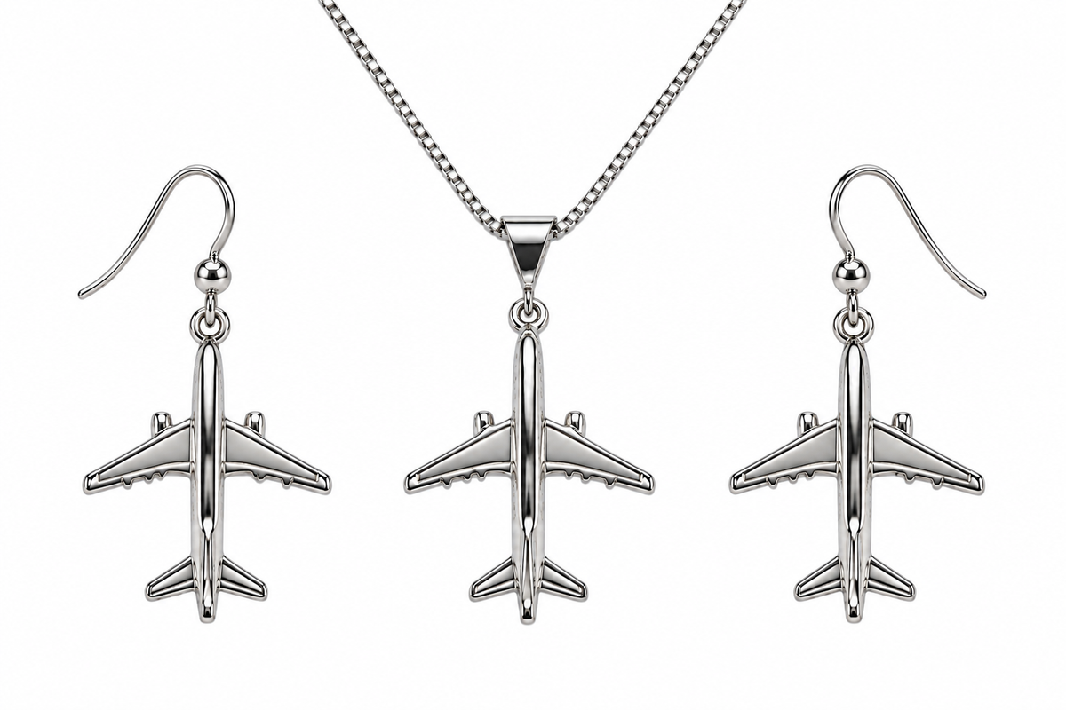 Boeing 757 : Sterling Silver