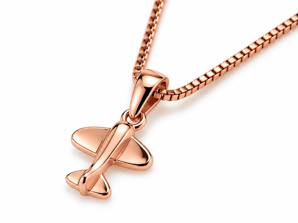 Mini Airplane Rose Gold