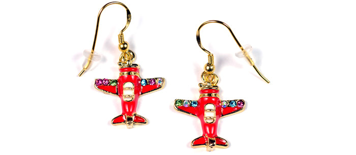 Crystal Red Airplane