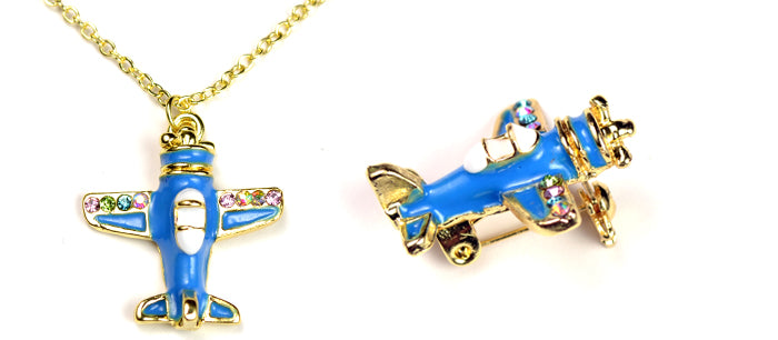 Crystal Blue Airplane