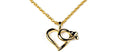 Heart Large Gold Plated Necklace