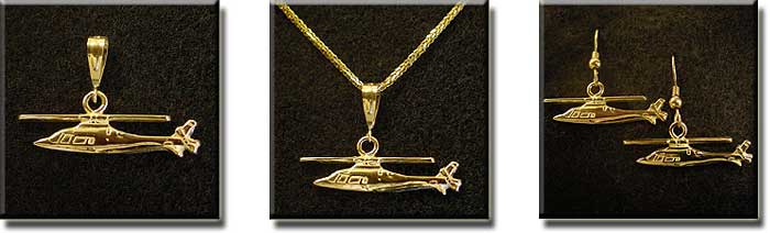 Agusta A 109 Hirundo : 14K Gold