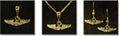 Slick Wings : 14K Gold