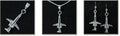 Lear Jet 60 : 14K Gold