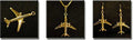 Boeing 767 : 14K Gold