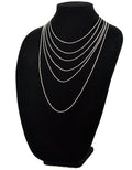 Standard Petite Sterling Silver Chains