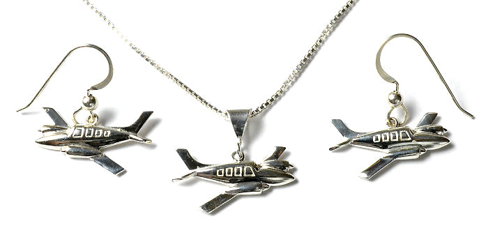 Beech Baron : Sterling Silver