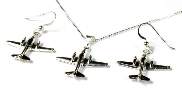 Beech Baron 3D : Sterling Silver