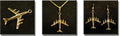 Boeing 707 : Sterling Silver