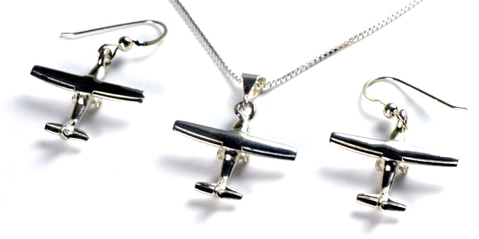 Cessna 172-182 3D : Sterling Silver