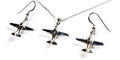 Straight Tail Bonanza A-36 : 3D : Sterling Silver