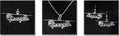 Boeing Model 234, CH-47 Chinook (Small) : Sterling Silver