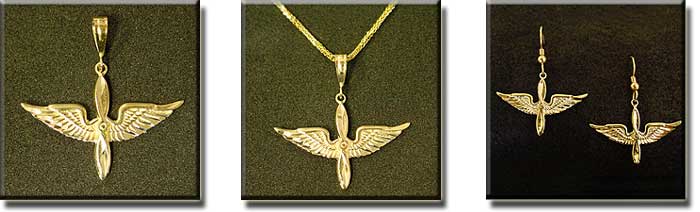 ARMY Air CORPS : Sterling Silver