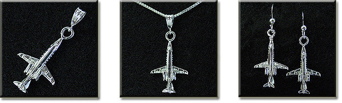 Lear Jet 60 : Sterling Silver