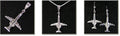 Lear Jet 31 : Sterling Silver