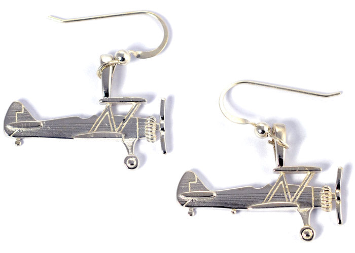 Stearman Medium : Sterling Silver