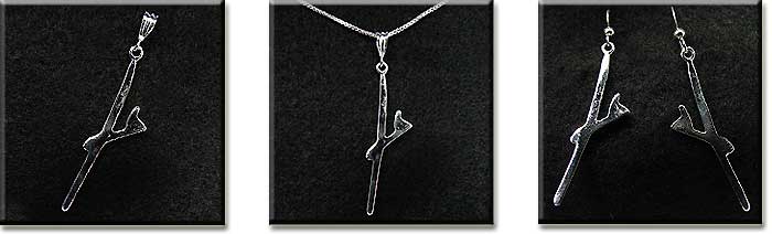 T-Tail : Sterling Silver