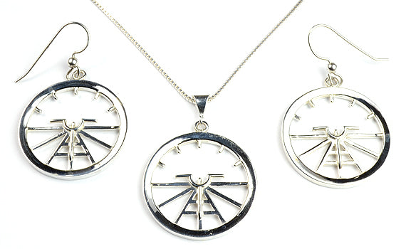 Large Attitude : Sterling Silver