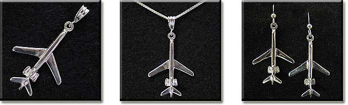 Boeing 727 : Sterling Silver