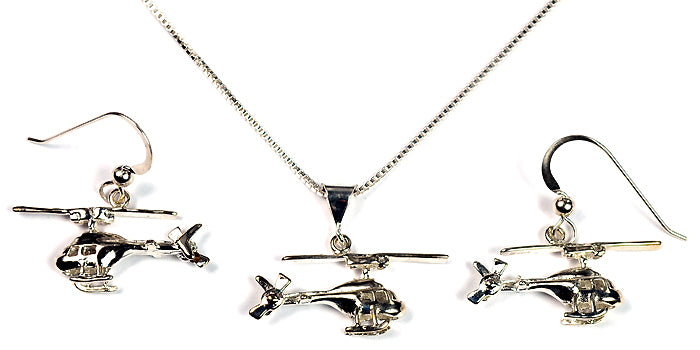 3D Jetranger, Kowa, or  Searanger : Sterling Silver