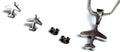 Airplane Mini Silver Tone