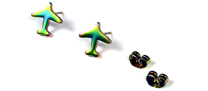 Airplane Mini Rainbow Tone