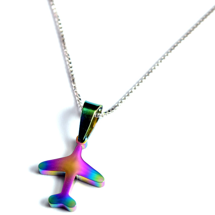 Airplane Mini Rainbow Tone