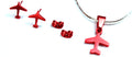 Airplane Mini Red
