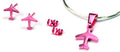 Airplane Mini Pink