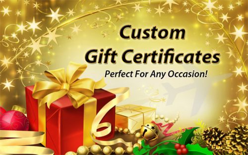 Custom Gift Certificate Perfect for Any Occasion