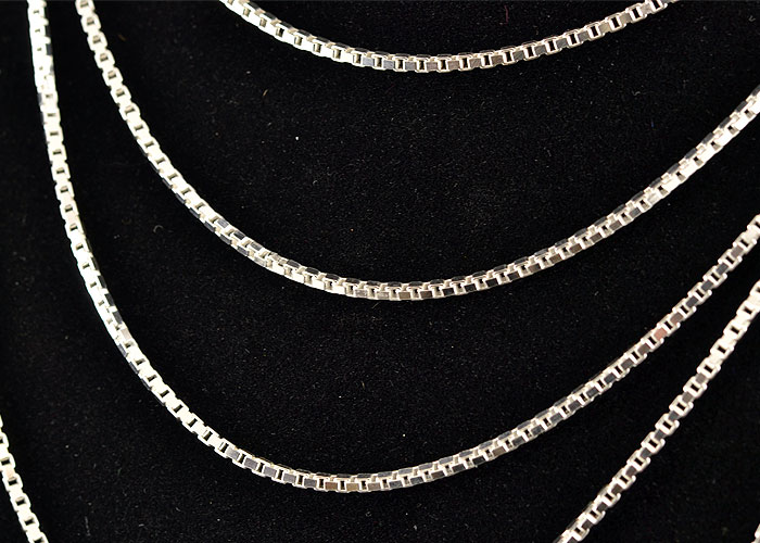 Large Sterling Silver Chains
