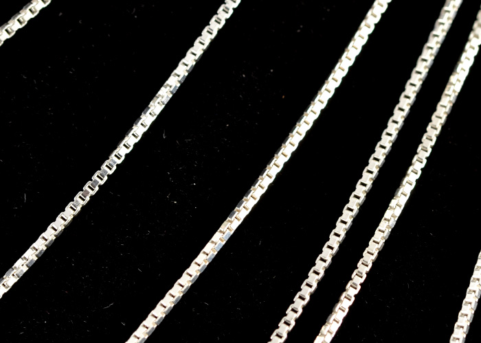 Standard Petite Sterling Silver Chains