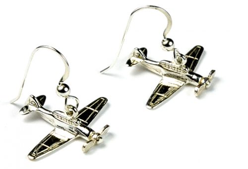 T-6 Spinning Prop : Sterling Silver