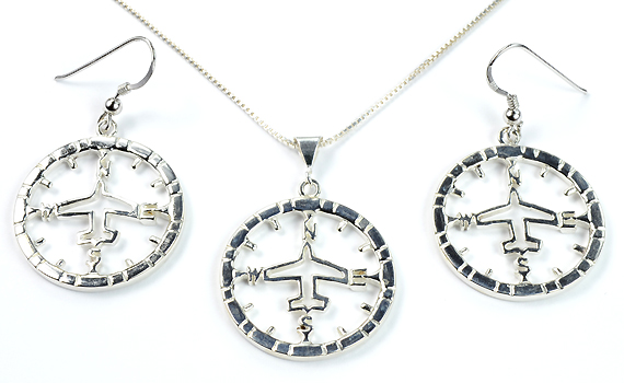 Compass Large : Sterling Silver