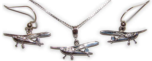 Cessna 120-140 : Sterling Silver